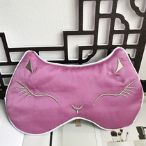 100 mulberry silk double mask eye mask for sleeping blackout traceless eyes real cat silk mask for nap