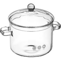 SufaLarge Capacity Cookware Pot with Lid Soup Pot with Lid