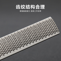 High-quality 8-inch four-in-one steel and wood file semi-circular flat plate woodworking and fitter integrated file multi-function file