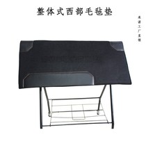 Western saddle pad accessories thickened anti-back felt horse sweat pad sweat-absorbent L breathable auxiliary pad shock-absorbing equestrian horse