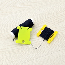 Plastic Winding Plate Finishing Clip Wire Nail Sheet Tangle Wire Plate Tool Diy Translucent Mill Q Sand Color Cross Stitch Coil