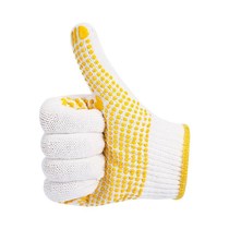 Glue dispensing gloves non-slip wear-resistant cotton m yarn dot plastic tape glue dot work moving bricks on site labor labor insurance 12