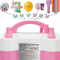 73005 electric balloon pump with knotter household double-hole automatic inflator inflatable ball machine wedding room blowing balloon