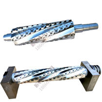 Disposable spiral cutter shaft flat planing pressure planing double-sided planing modified Ma Shi Luban powerful worker pineapple knife