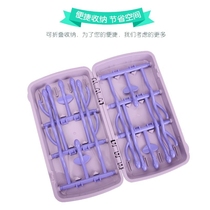 Baby rack removable washable foldable portable storage bottle drain rack tableware drying rack bottle drying rack