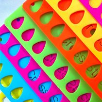 Cross-stitch plastic thread board with digital embroidery large hole winding board thread splitter embroidery thread Y storage thread management