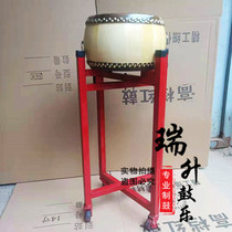 Authentic yellow cowhide white big drum chun wood drum stubble drum x gong drum road small solid wood musical instrument drummer drum hall drum rhythm