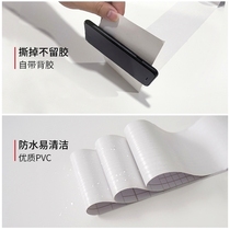 Door cover door frame wrapping self-adhesive wood grain S sticker old door frame thickening to hide the ugly refurbished door frame wrapping decoration