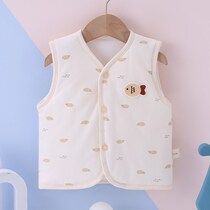 Infant vest autumn and winter style small vest for male and female babies quilted vest warm vest for newborns