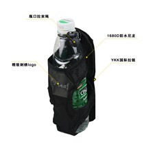 Foldable Kettle Bag Outdoor Mineral Water Bottle Hanging Bag Drink Water Cup Kettle Bag Insulated Cup Sleeve Hanging Waist Hanging Backpack