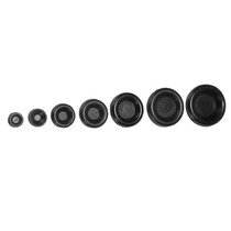 170pcs Black kClosed Seal Ring Grommets Car Electrical Wire