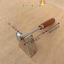 2021 antelope horn scraper tool knife ox horn whole horn whole strip manual W scraper steel sheet solid