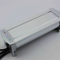 Electric flip-up desktop socket automatic rotating multimedia interface F-port cable box office conference information integrated circuit