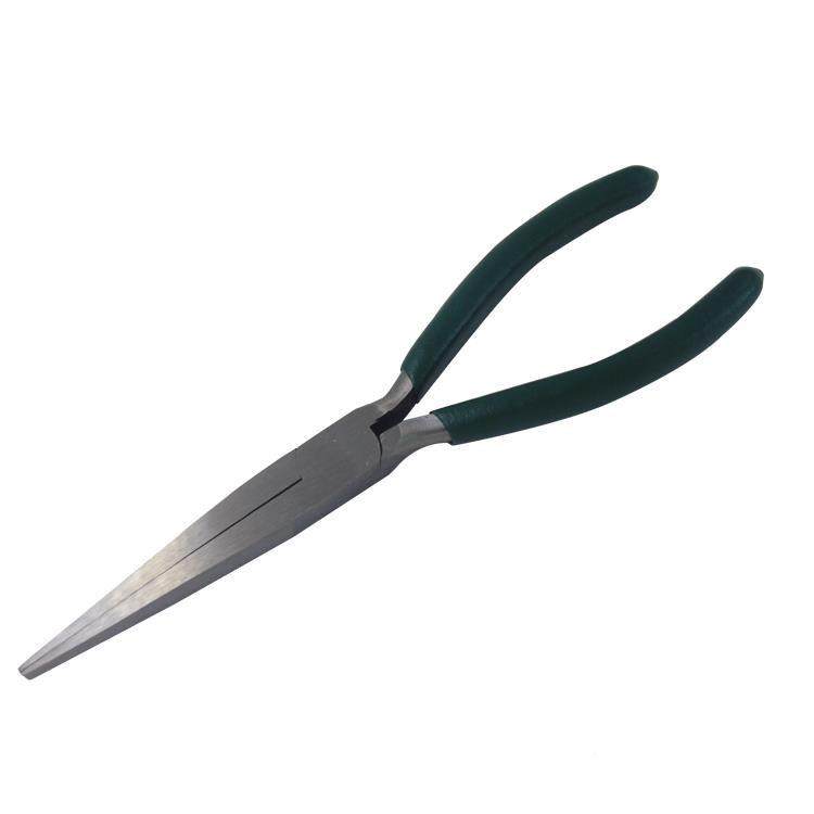 Mechanical textile machine needle pliers with needle warp knitting machine pliers special tool with 6-inch round head 8-inch square head slim flat mouth pliers-Taobao