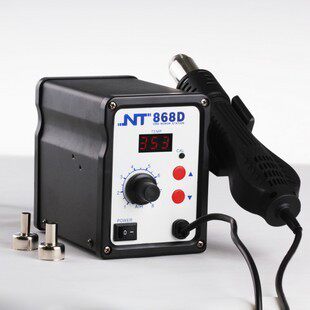 Original fit NT868D disassembly welding bench hot air dialing welding bench SMD hot wind gun soft S wind type hot wind gun hot wind gun-Taobao