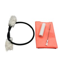 Flute cleaning and maintenance set clarinet cleaning brush brush clarinet cavity cleaning brush flute sound hole cleaning