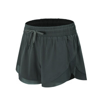 2024 breathable loose sports shorts for women summer anti-exposure three-point yoga shorts stretch hip lift slim running new