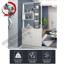 Wine Cabinet Partition Cabinet Approximately Small Apartment Living Room Foyer Double-Sided C Fashion Porch Cabinet Light Luxury Entry Door Double-Sided Cabinet 80