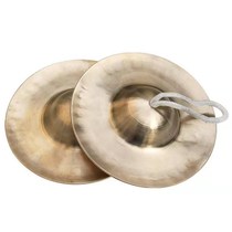 Closed cymbals big cymbals cymbals complete set of gongs and drums big hat cymbals Q musical instruments yellow ringing brass cymbals wide cymbals