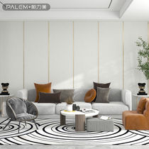 Palimei linen thickened h wall cloth self-adhesive wallpaper bedside soft wall panel TV background wall waterproof bedroom installation