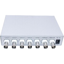Controlled coaxial analog NB frequency C video virtual 4-way picture splitter 4 in 1 out screen splitter multi-picture HD processor