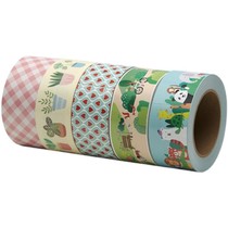 Cartoon cute printed animal sealing tape colorful creative decorative tape express packaging sealing tape