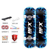 Sufa skateboard for children beginners 6-12 years old 8-9-10 boys adult children one-foot slippery four-wheel skating