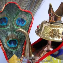 Ready-made Buddhist utensils offerings water purification bottles Wenba pots Wenba M fans full set of curtain clothes large size