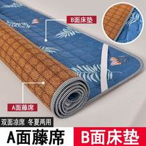 Dormitory mattress mat winter and summer dual-use bottom double-sided rattan mat summer single and double mattress soft cushion mat