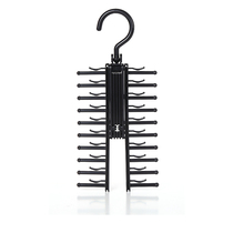 Sufa Japanese tie rack belt storage must bring storage artifact F household scarf silk scarf hanger multi-functional clothing