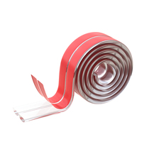 Skateboard anti-collision strip single board head protection cover self-adhesive land punch plate thickened double-warped large fish plate small fish plate edge strip