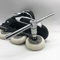 Roller skates nail tool wrench T-shaped wrench to remove wheel hexagonal wrench L-shaped inner 4mm hexagonal wrench
