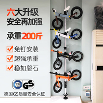 Bicycle rack wall ceiling column bicycle parking rack storage rack hook balance mountain bike display 1