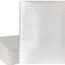 New Pearlescent Film Bubble Envelope Bag Composite Ziplock Bag Thickened Shockproof Anti-fall Clothing Express Bubble Bag Packing