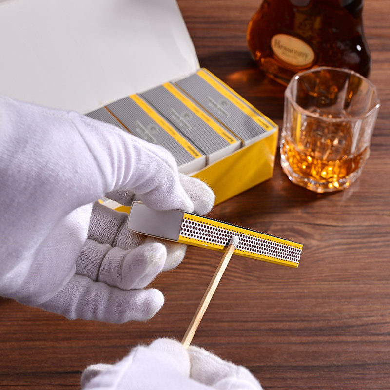 Cigar Matches Lengthened Handmade Vintage Wedding hotel old fashioned Pokheads candle incense Smoke Fights-Taobao