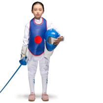 击剑服装三件套训练塑料花剑套装儿童训练整套装 电子感应塑料剑