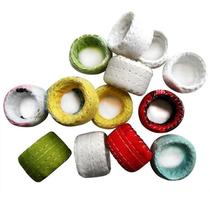 Cloth thimble cloth threading cotton thread lead embroidery cross cloth bottom D insole device embroidery thimble tool cross stitch finger