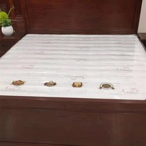 Beiyu wooden bed double 1 8m solid wood large bed box bed storage master bedroom M full mortise and tenon structure antique Chinese white)