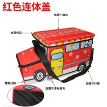 Childrens roller skate storage box storage stool can sit on single room backpack roller skate stool folding car storage box