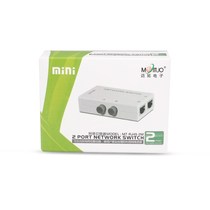 Maxtor MT-RJ45-2M two-port mini network switch network sharer internal and external network in stock