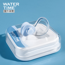 Nose clip swimming nose choke anti-clogging water special nose waterproof anti-slip silicone diving turbinate T artifact anti-falling clip industry