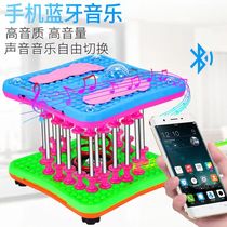 Street dance machine waist twisting machine waist slimming home fitness equipment female turntable waist twisting machine music twisting machine jumping waist twisting disk