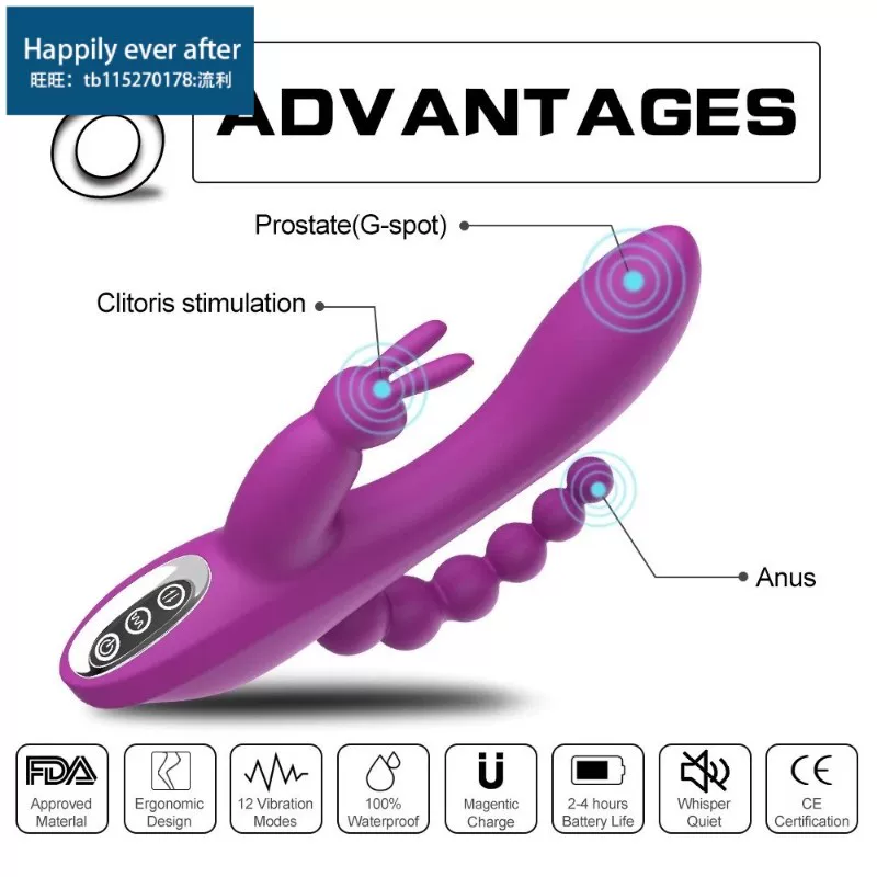 Взрослый кролик-анальная dildo вибратор секстoys стимулятор клитора
