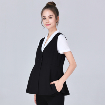 Maternity wear summer new style maternity vest womens sleeveless versatile professional interview work clothes work short Z style horse jacket