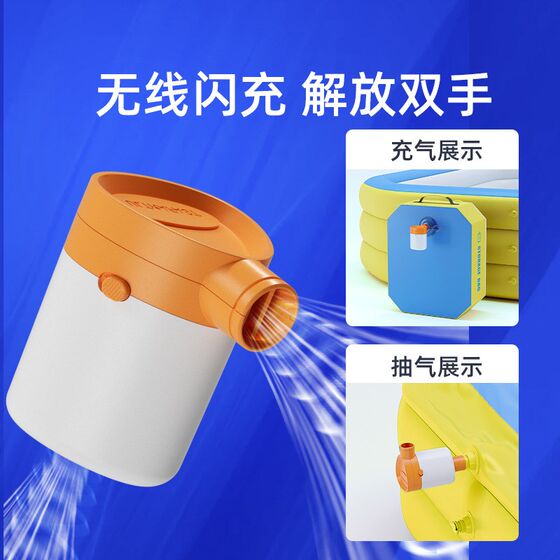 圈奇充气游泳池少儿家用宝宝加厚洗澡易可折叠户外成人大型戏水池