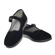 Folk dance shoes ethnic folk dance shoes Jiaozhou Yangko shoes Tibetan dance shoes Northeast Yangko T-singing girl foam sole shoes cloth