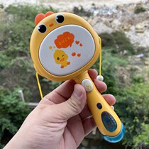 Baby rattle can be chewed 3 months newborn 6 baby wave drum 0 music hand drum 1 year old shake drum toy