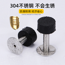 Punch-free door stopper door handle anti-collision door bumper household toilet door top door artifact silent and windproof