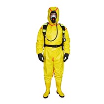 Fire-fighting chemical protective clothing Heavy industrial chemical protective jumpsuit Acid-alkali chemical protective clothing Fully enclosed chemical protective clothing