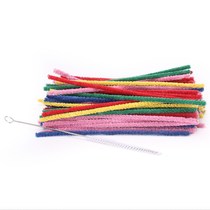 Pipe cleaning tool 5-color cleaning tools 100 colored pipe cleaning tools flue brush included in the tube